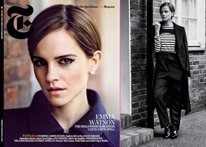 Эмма Уотсон в The New York Times T Style