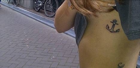 Татуировка Леди Гаги