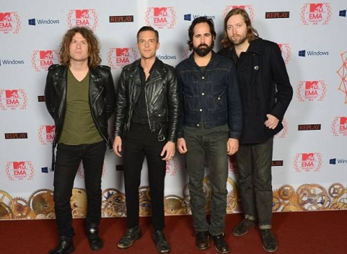 Американская инди-рок группа The Killers («Киллерз»)MTV ЕМА 2012