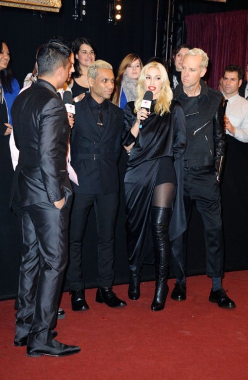 Группа No Doubt на MTV ЕМА 2012