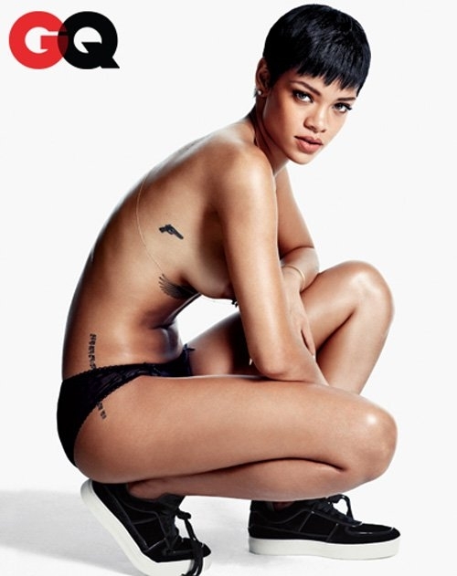 Рианна в журнале GQ