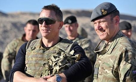 Дэниель Крейг в Афганистане