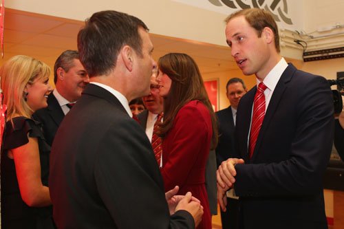 Герцогиня Кембриджская и принц Уильям