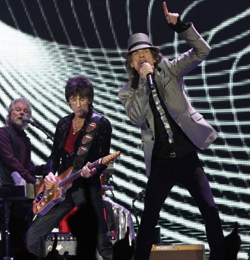 Впервые за пять лет  Rolling Stones выступили на большой сцене