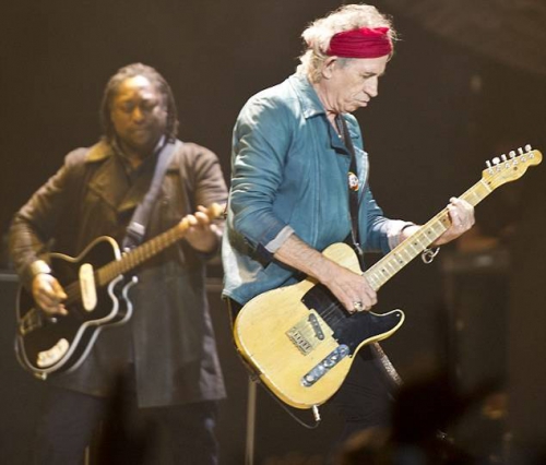 Впервые за пять лет  Rolling Stones выступили на большой сцене