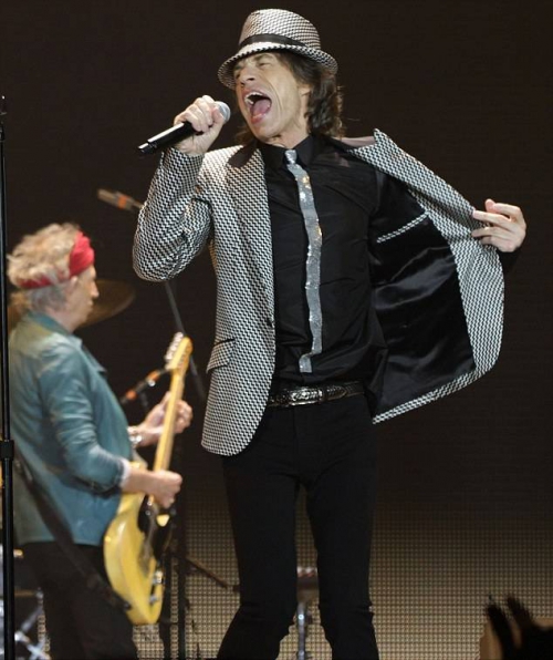 Впервые за пять лет  Rolling Stones выступили на большой сцене
