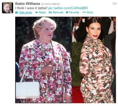 Платье, которое  Ким Кардашян одела на Costume Institute Gala, вызвало массу споров