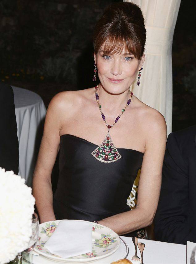 Карла Бруни появилась как лицо Bulgari