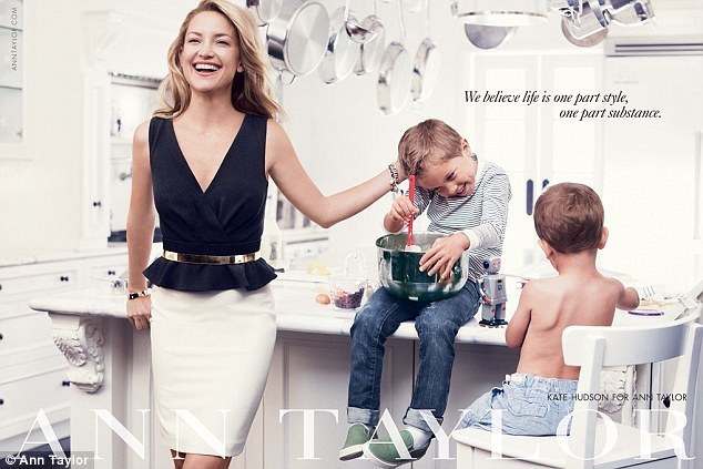Кейт Хадсон снялась в рекламе Ann Taylor