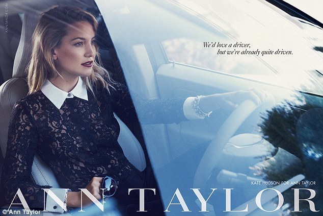 Кейт Хадсон снялась в рекламе Ann Taylor