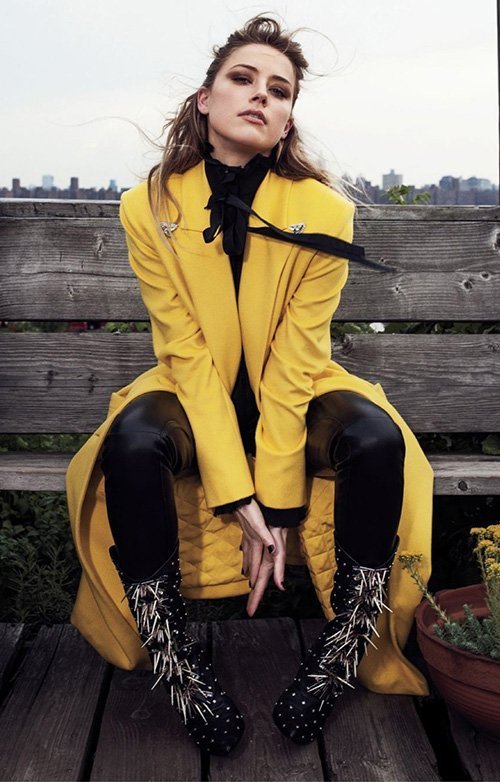 Эмбер Херд в журнале ELLE