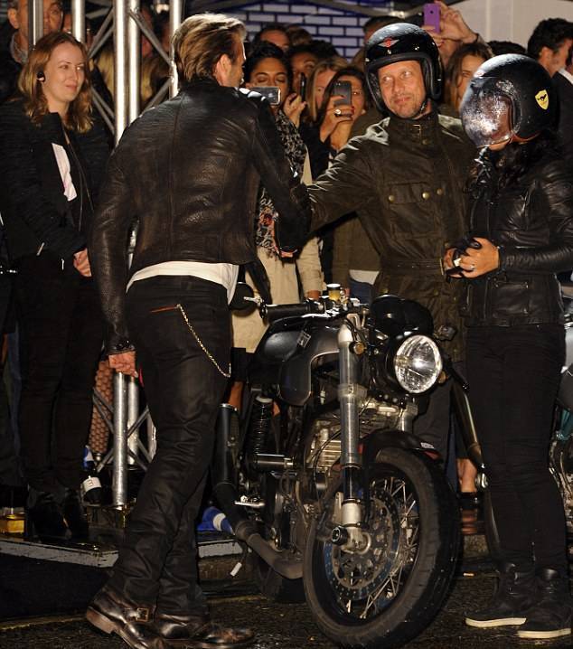 Дэвид Бекхэм модель бренда Belstaff 