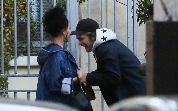 Роберт Паттинсон и его девушка FKA twigs