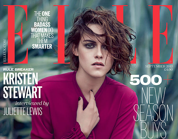 Кристен Стюарт ELLE 2015