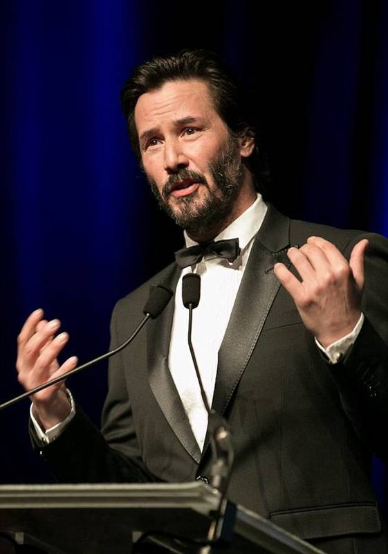 Киану Ривз посетил кинофестиваль американского кино в Довиле