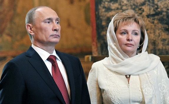 Владимир и Людмила Путины 