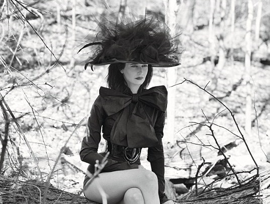 Ева Грин в фотосессии для W Magazine
