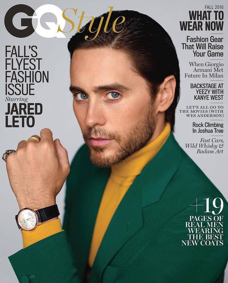 Джаред Лето в фотосессии для сентябрьского выпуска журнала GQ US