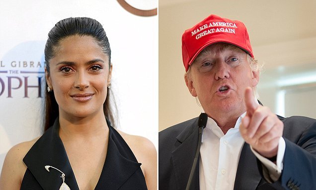 Сальма Хайек рассказала, как Дональд Трамп мстил ей за свое разбитое сердце