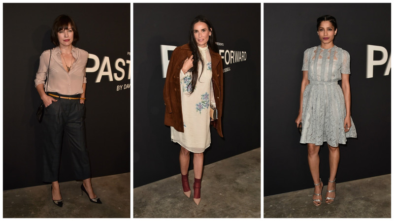 Деми Мур, Милла Йовович и другие звезды на премьере фильма Prada