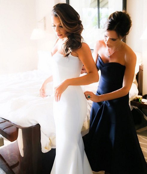 Ева Лонгория в платье от Victoria Beckham