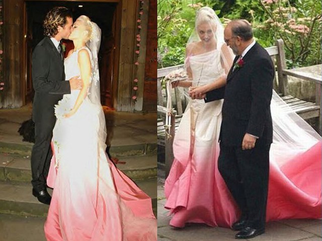 Гвен Стефани в платье от John Galliano