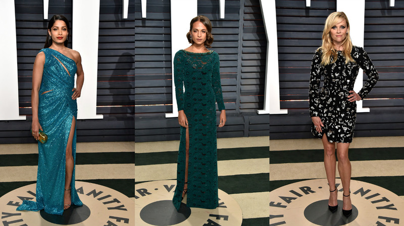 Вечеринка Vanity Fair: красная дорожка