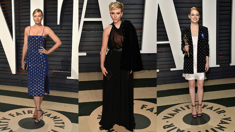 Вечеринка Vanity Fair: красная дорожка