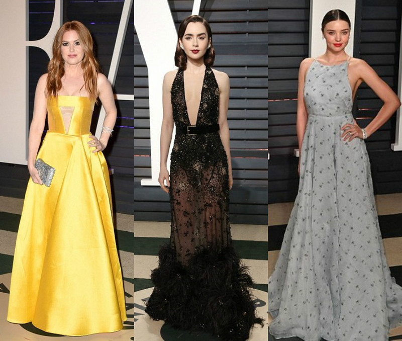 Вечеринка Vanity Fair: красная дорожка