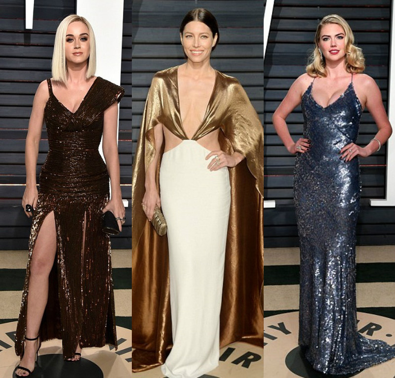 Вечеринка Vanity Fair: красная дорожка