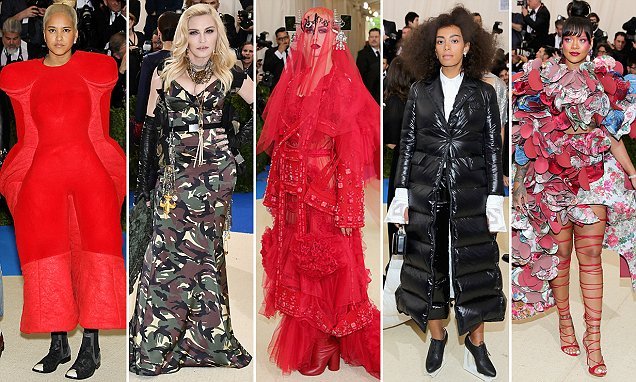 Met Gala-2017: самые нелепые образы звезд