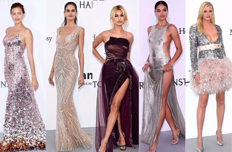 Звезды на благотворительном гала-вечере amfAR в Каннах