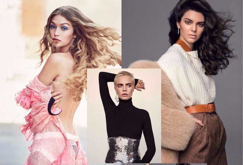 Топ-10 самых популярных моделей в Instagram за 2017 год