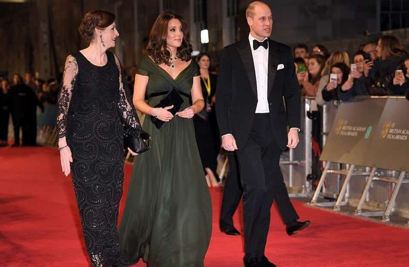 BAFTA-2018: беременная Кейт Миддлтон не поддержала акцию Time's Up (ФОТО)