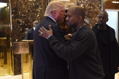 Дональд Трамп и Канье Уэст